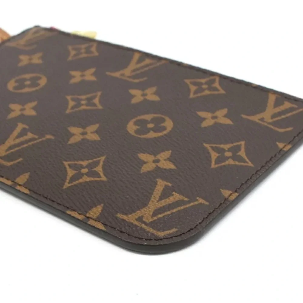 Authentic Louis Vuitton Neverfull PM pink pivone pouch monogram